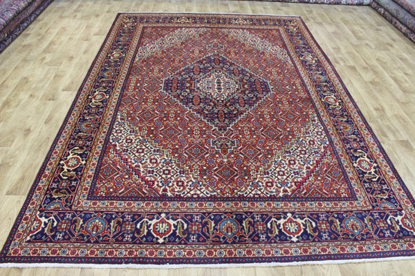 Persian Tabriz Rug 297 × 204 cm – Handmade Wool Medallion Carpet