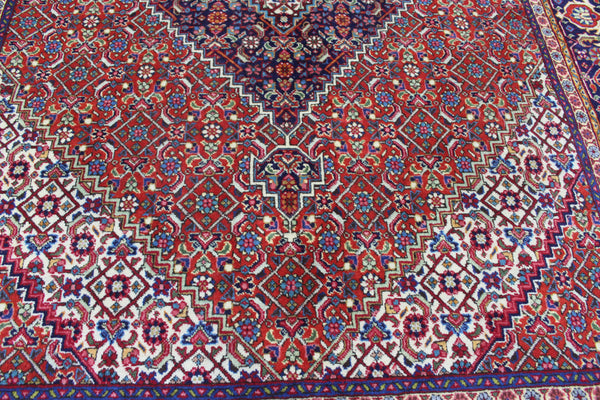 Persian Tabriz Rug 297 × 204 cm – Handmade Wool Medallion Carpet