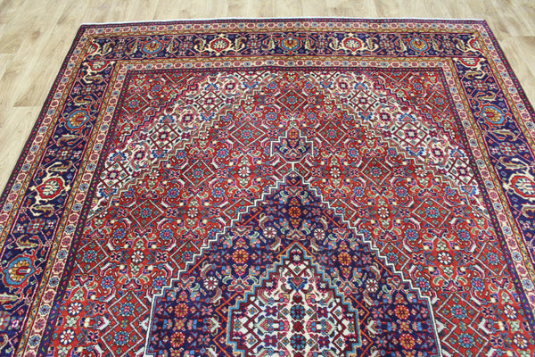 Persian Tabriz Rug 297 × 204 cm – Handmade Wool Medallion Carpet