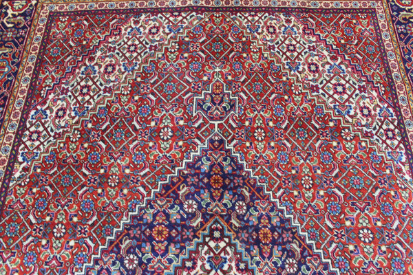 Persian Tabriz Rug 297 × 204 cm – Handmade Wool Medallion Carpet