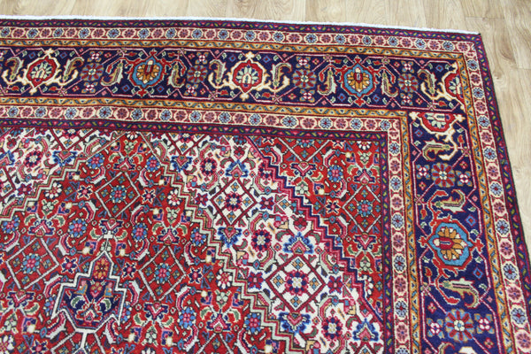 Persian Tabriz Rug 297 × 204 cm – Handmade Wool Medallion Carpet