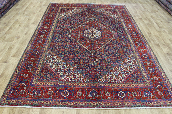 Persian Tabriz Rug 298 × 203 cm – Handmade Wool Medallion Carpet