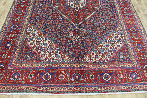 Persian Tabriz Rug 298 × 203 cm – Handmade Wool Medallion Carpet