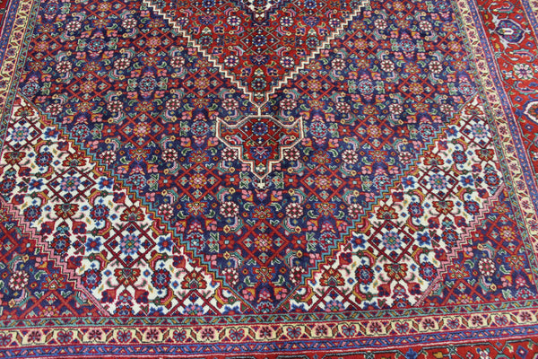 Persian Tabriz Rug 298 × 203 cm – Handmade Wool Medallion Carpet