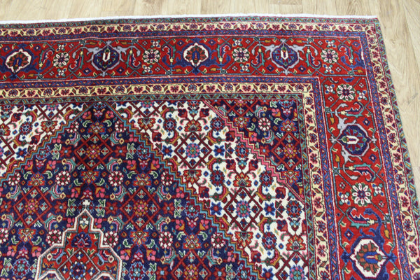 Persian Tabriz Rug 298 × 203 cm – Handmade Wool Medallion Carpet