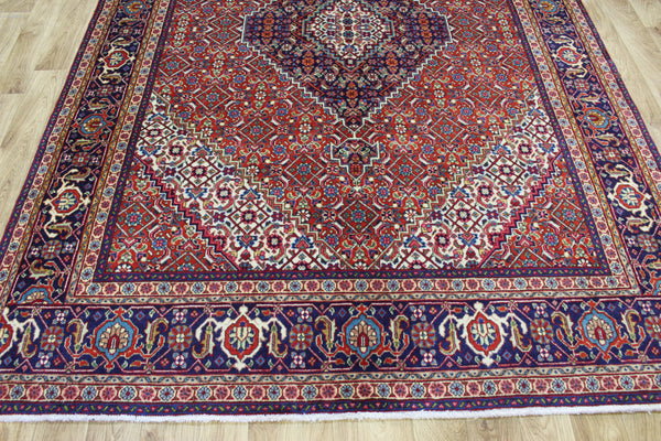 Persian Tabriz Rug 300 × 202 cm – Handmade Wool Medallion Carpet