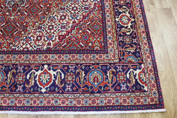 Persian Tabriz Rug 300 × 202 cm – Handmade Wool Medallion Carpet