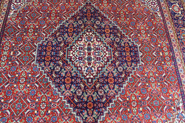 Persian Tabriz Rug 300 × 202 cm – Handmade Wool Medallion Carpet