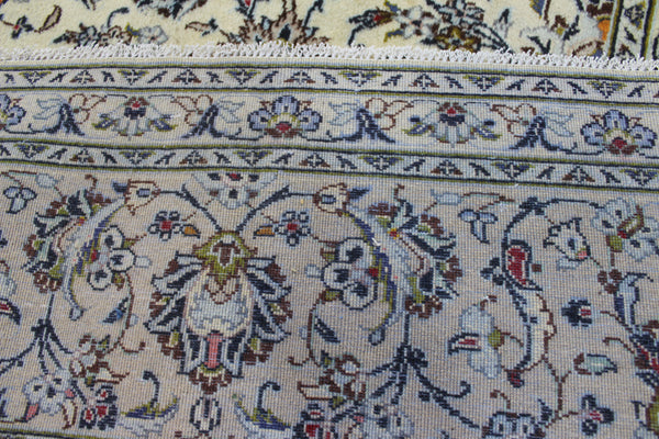 Persian Kashan Rug 382 × 300 cm – Large Handmade Wool Floral Carpet