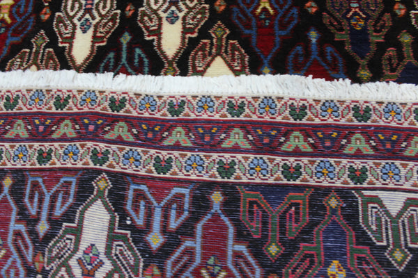 Persian Sirjan Rug 190 × 130 cm – Handmade Wool Tribal Carpet