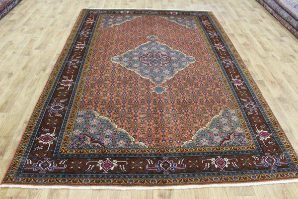 Persian Tabriz Rug 283 × 196 cm – Handmade Wool Carpet