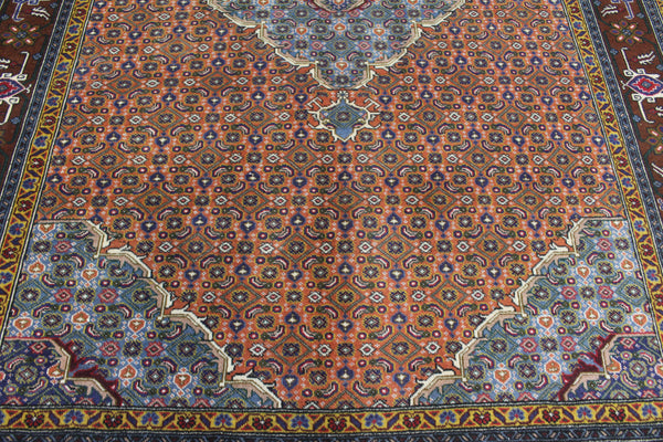 Persian Tabriz Rug 283 × 196 cm – Handmade Wool Carpet