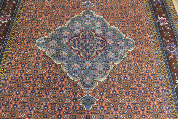 Persian Tabriz Rug 283 × 196 cm – Handmade Wool Carpet