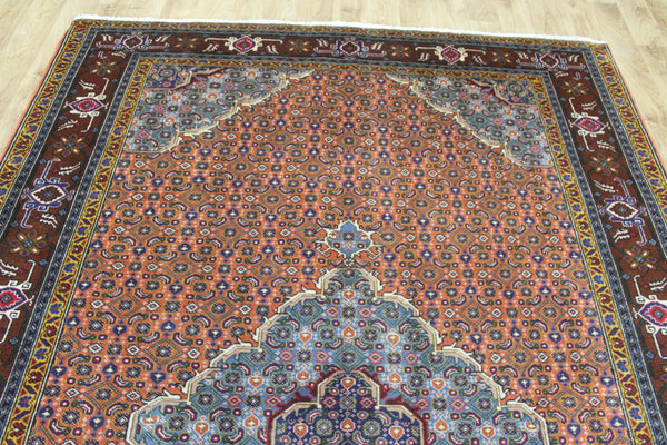Persian Tabriz Rug 283 × 196 cm – Handmade Wool Carpet