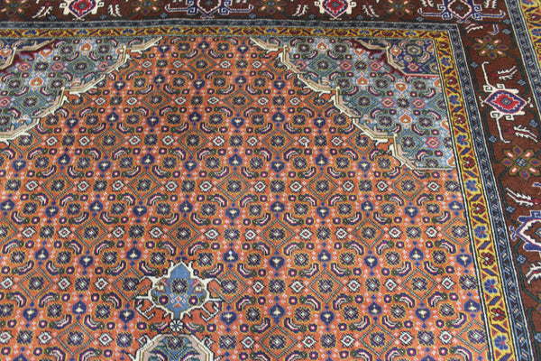 Persian Tabriz Rug 283 × 196 cm – Handmade Wool Carpet