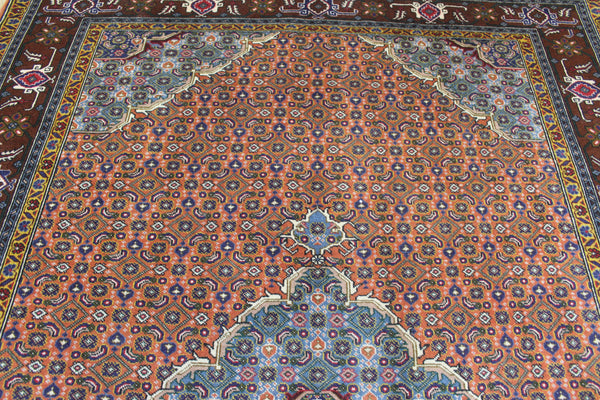 Persian Tabriz Rug 283 × 196 cm – Handmade Wool Carpet