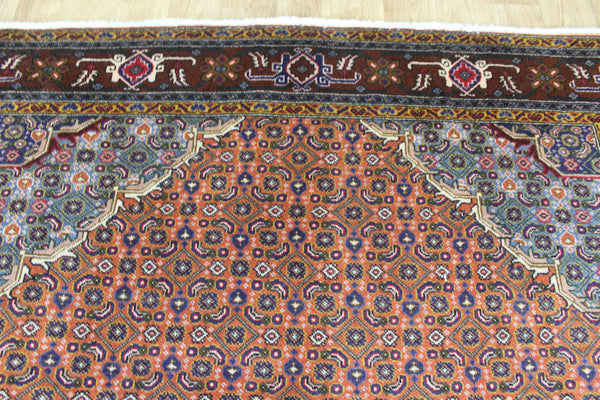 Persian Tabriz Rug 283 × 196 cm – Handmade Wool Carpet