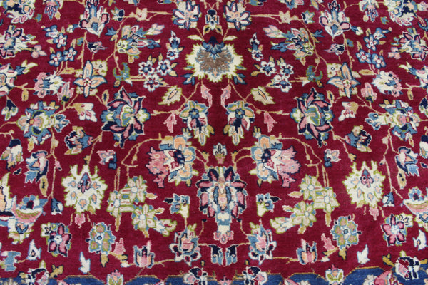 Persian Kerman Carpet 315 × 173 cm – Hand-Knotted Wool Floral Rug