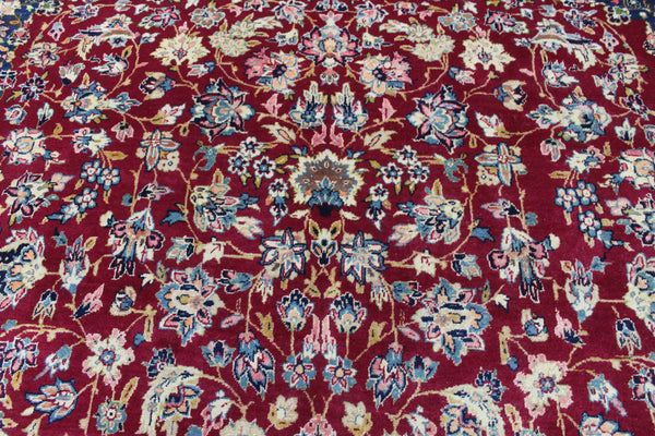 Persian Kerman Carpet 315 × 173 cm – Hand-Knotted Wool Floral Rug