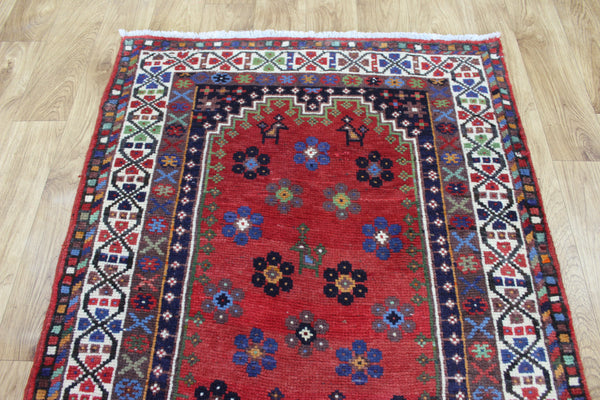 Persian Shiraz Tribal Rug 153 × 88 cm – Hand-Knotted Wool Rug
