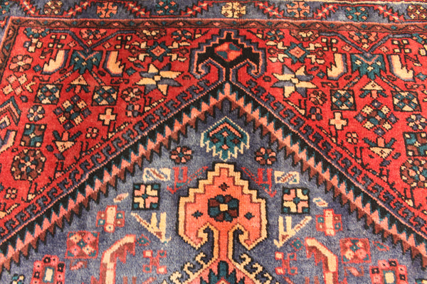 VINTAGE NORTH WEST PERSIAN HAMEDAN RUG 200 X 142 CM