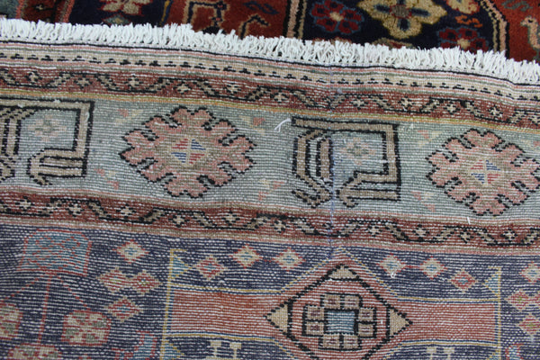 Persian Hamadan Rug 209 × 130 cm – Hand-Knotted Animal &amp; Bird Design