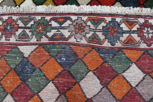 Persian Gabbeh Rug 182 × 120 cm – Hand-Knotted Tribal Wool Rug