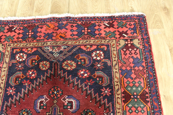 VINTAGE NORTH WEST PERSIAN HAMEDAN RUG 222 X 115 CM