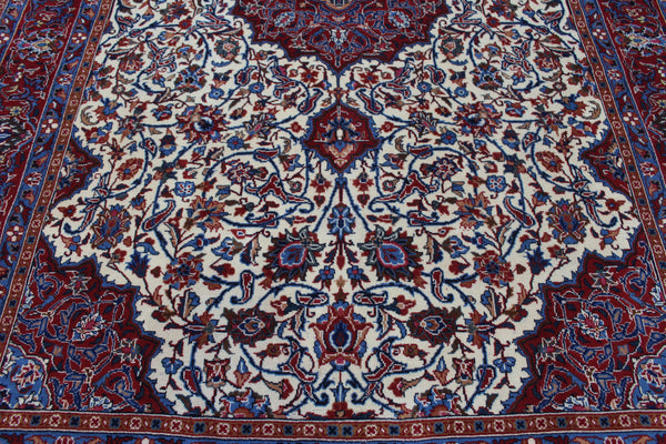 Persian Sarouk Carpet 286 × 190 cm – Hand-Knotted Wool Rug