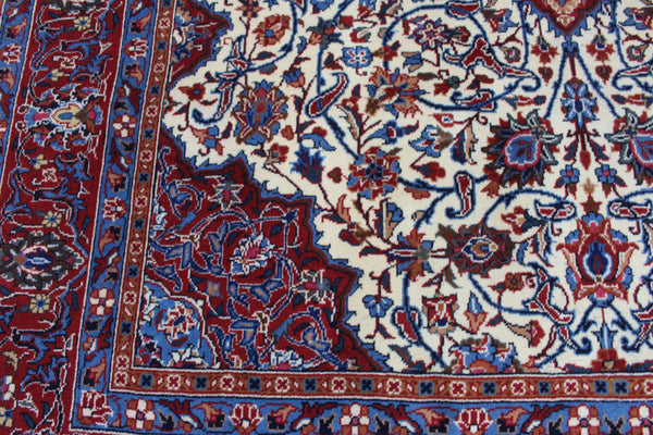 Persian Sarouk Carpet 286 × 190 cm – Hand-Knotted Wool Rug