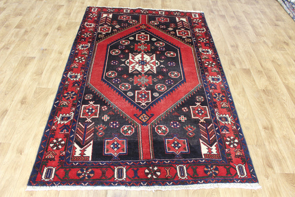 VINTAGE NORTH WEST PERSIAN HAMEDAN RUG 210 X 135 CM