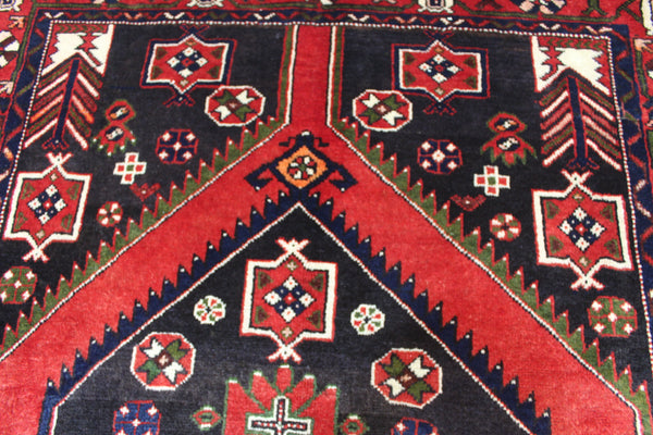 VINTAGE NORTH WEST PERSIAN HAMEDAN RUG 210 X 135 CM