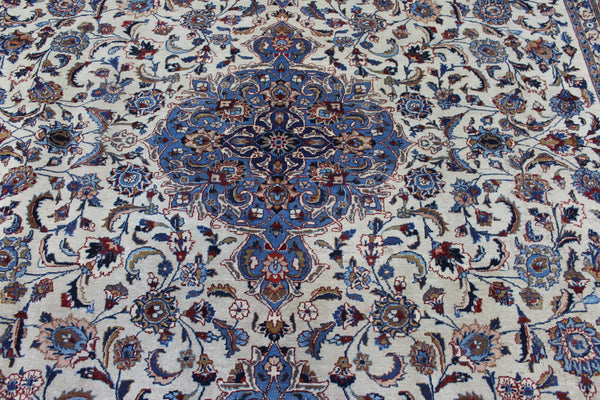 Antique Persian Mashad Carpet 386 × 294 cm – Hand-Knotted Wool Rug