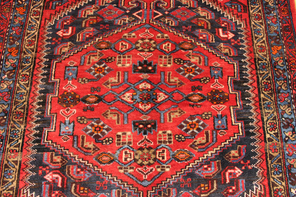 VINTAGE NORTH WEST PERSIAN HAMEDAN RUG 205 X 135 CM