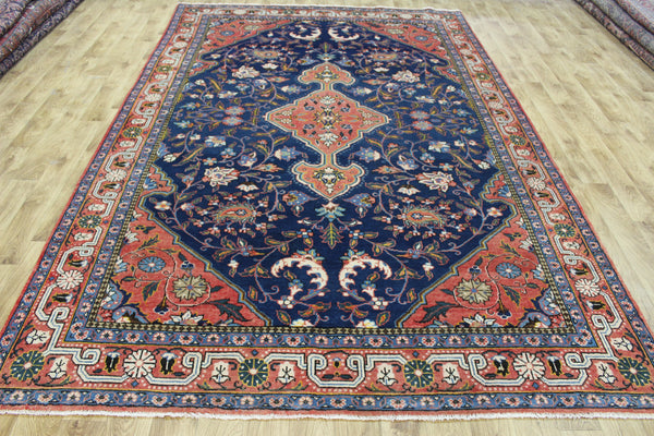 Persian Tabriz Rug 325 × 212 cm – Hand-Knotted Wool Carpet