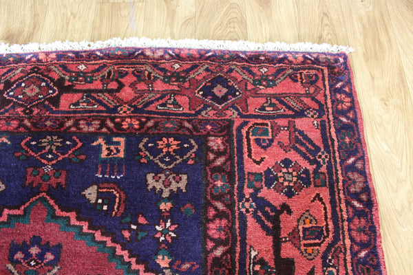 VINTAGE NORTH PERSIAN HAMADAN RUG, VERY HARD WEARING 205 X 138 CM