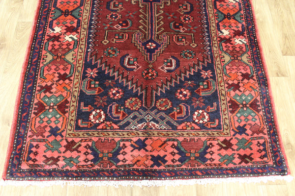 VINTAGE PERSIAN HAMADAN RUG, VERY HARD WEARING 225 X 122 CM