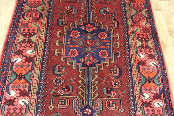 VINTAGE PERSIAN HAMADAN RUG, VERY HARD WEARING 225 X 122 CM