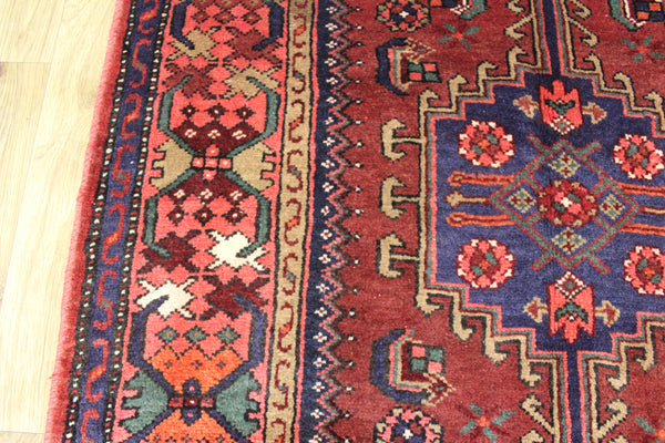 VINTAGE PERSIAN HAMADAN RUG, VERY HARD WEARING 225 X 122 CM