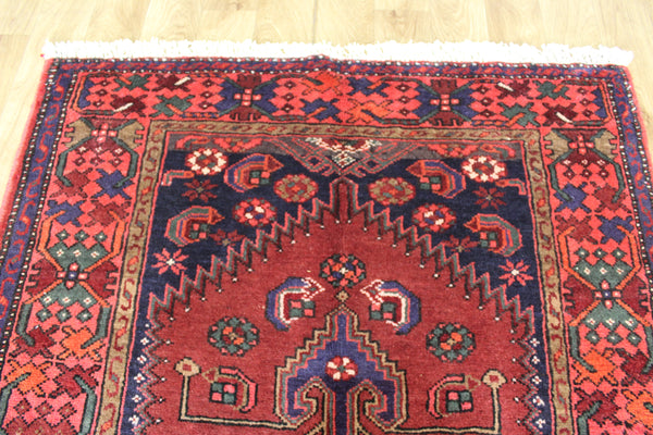 VINTAGE PERSIAN HAMADAN RUG, VERY HARD WEARING 225 X 122 CM