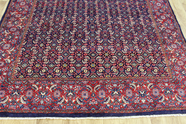 Persian Tabriz Carpet 317 × 204 cm – Herati Design Hand-Knotted Wool Rug