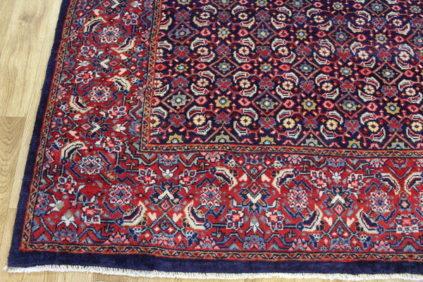 Persian Tabriz Carpet 317 × 204 cm – Herati Design Hand-Knotted Wool Rug