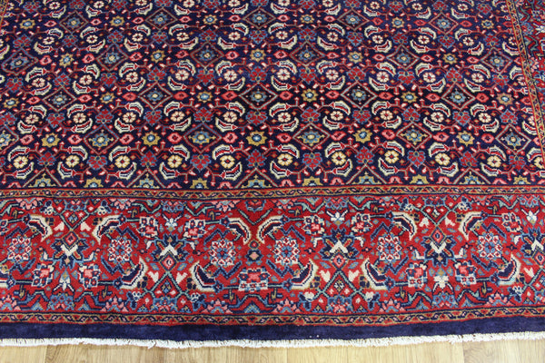 Persian Tabriz Carpet 317 × 204 cm – Herati Design Hand-Knotted Wool Rug