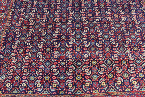 Persian Tabriz Carpet 317 × 204 cm – Herati Design Hand-Knotted Wool Rug