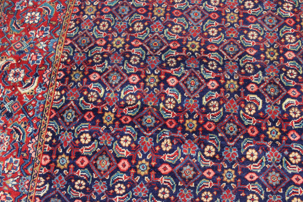 Persian Tabriz Carpet 317 × 204 cm – Herati Design Hand-Knotted Wool Rug