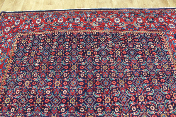 Persian Tabriz Carpet 317 × 204 cm – Herati Design Hand-Knotted Wool Rug