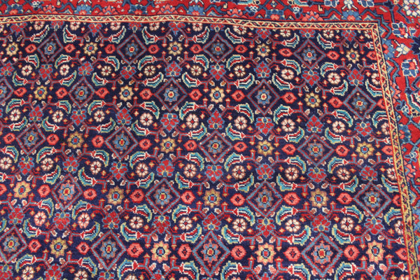 Persian Tabriz Carpet 317 × 204 cm – Herati Design Hand-Knotted Wool Rug