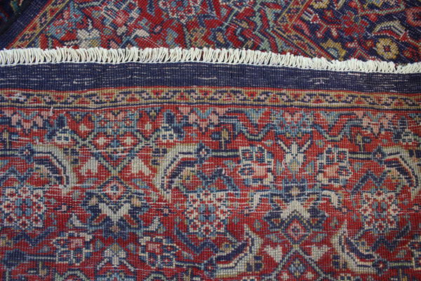 Persian Tabriz Carpet 317 × 204 cm – Herati Design Hand-Knotted Wool Rug