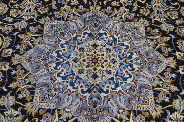 Large Persian Kashan Carpet 400 × 308 cm – Hand-Knotted Wool Rug