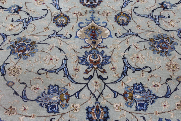 Extra Large Signed Persian Kashan Carpet 440 × 318 cm – Hand-Knotted Wool Rug